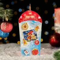 Коробка подарочная складная &laquo;Снежка&raquo; 16&times;9&times;18 см