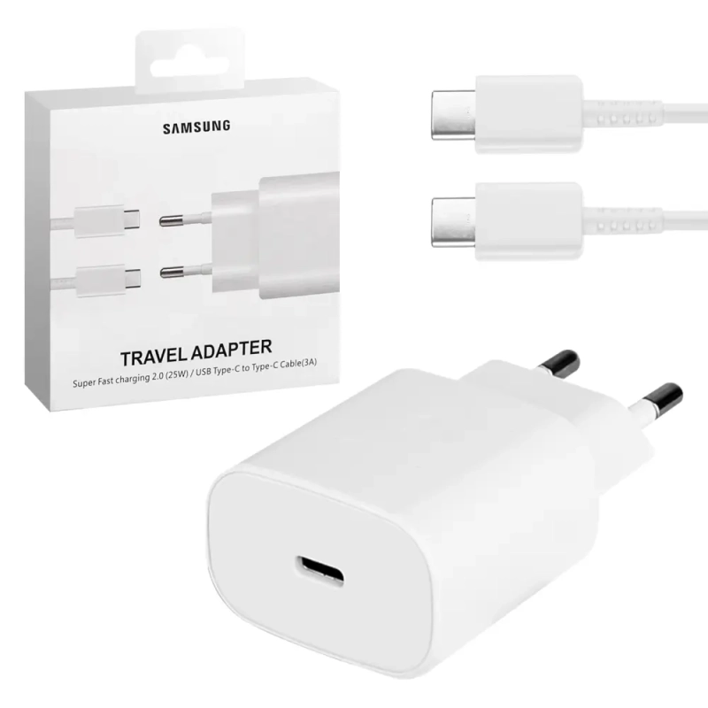 *СЗУ Type-C Samsung Note 10 Super PD Fast Charging Set  белое