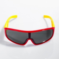 Очки солнцезащитные детские OneSun, UV 400, 13&times;12.5&times;5.5 см, оправа микс, линза сплошная тёмная