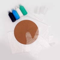 Набор для творчества. Флюид арт. Рисование акрилом &laquo;Морской прилив&raquo;