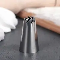 Насадка кондитерская &laquo;Закрытая роза&raquo;, d=2,3 см, выход 0,9 см, нержавеющая сталь