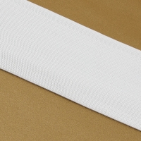 Резинка вязаная, 70 мм, 40 &plusmn; 2 м, цвет белый