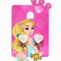 Серьги-клипсы детские Выбражулька &laquo;Бабочка&raquo;, сияющие, цветные