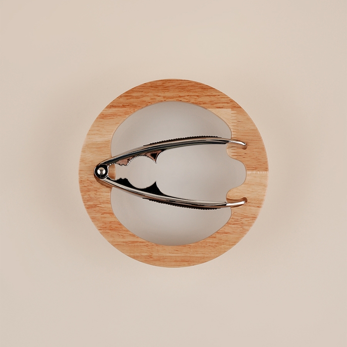 Орешница фарфоровая с орехоколом SL Home &laquo;Тренто&raquo;, 2 предмета: орешница, орехокол