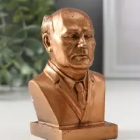 Бюст &laquo;Горбачёв&raquo;, 10.5&times;6.5&times;5 см, бронза