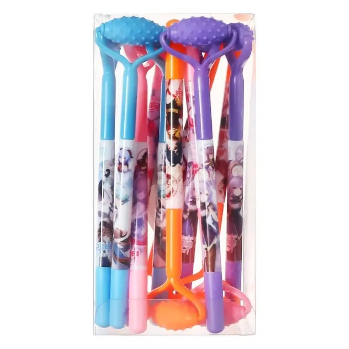 Ручка - прикол гелевая &laquo;Массажёр&raquo;, МИКС