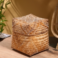 Корзинка плетеная "Морокко" 23х23х30 см