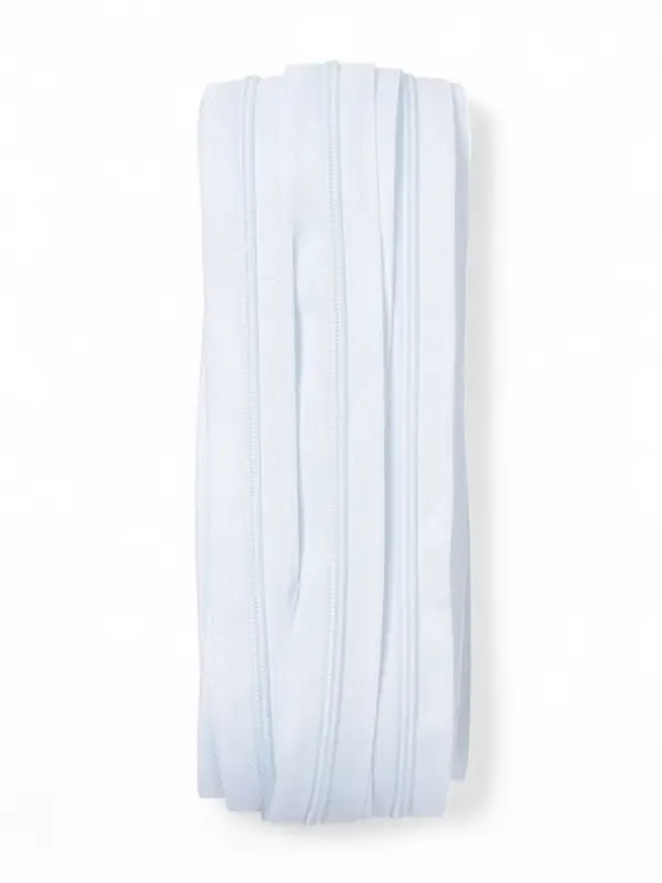 Молния рулонная "Спираль" Т3, 10 м, цвет белый