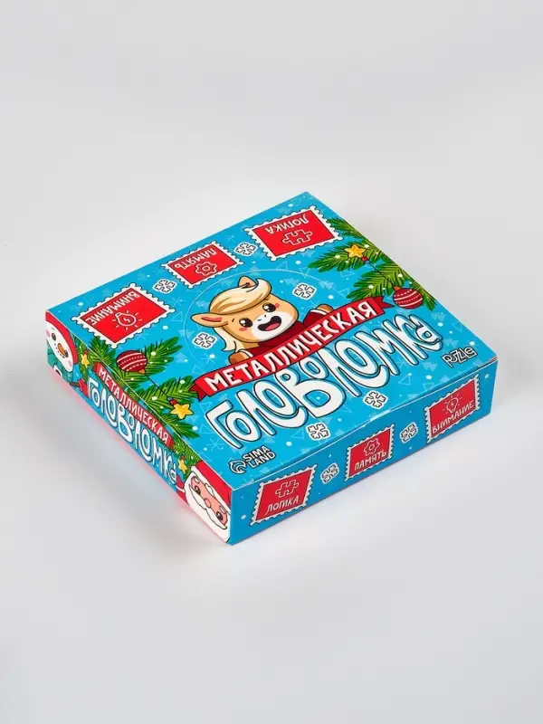 Puzzle Головоломка металлическая, лошадки стикеры,  МИКС