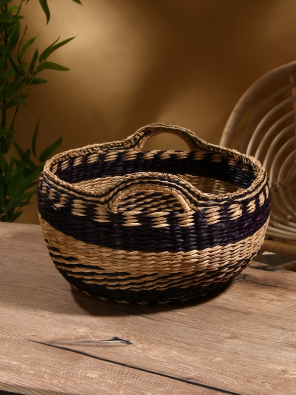 Корзина плетеная 35х35х20 см, сиграсс