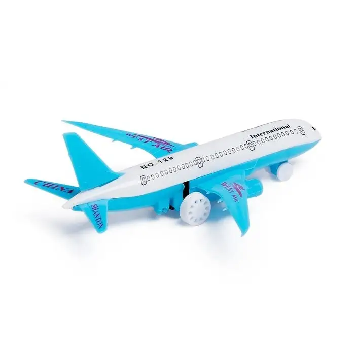 Самолёт детский инерционный &laquo;Авиалайнер&raquo;, цвета МИКС