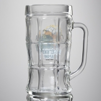 Кружка стеклянная пивная Дорого внимание &laquo;С легким паром&raquo;, 500 мл