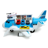 Самолёт - парковка &laquo;Авиабаза&raquo;, с 4 машинками и вертолётом