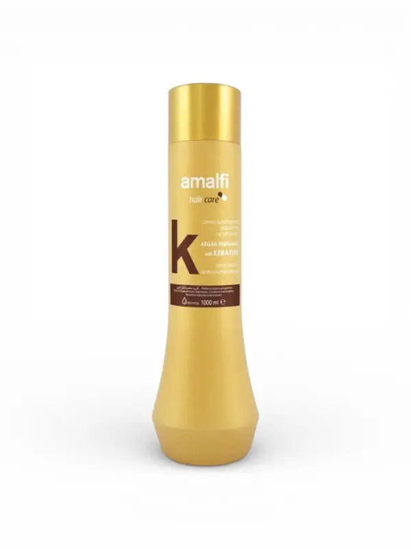 Кондиционер для волос AMALFI Keratin Argan с кератином и аргановым маслом для вьющихся волос, 750 мл