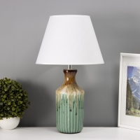 Настольная лампа с абажуром RISALUX &laquo;Кимберли&raquo;, Е14, 40 Вт, 28&times;28&times;47 см