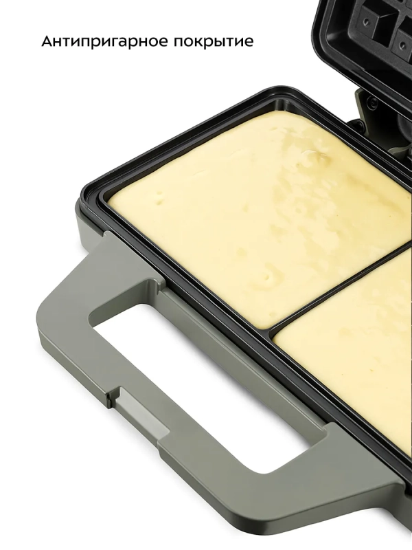 Вафельница для бельгийских вафель КТ-3650 - 1000 Вт