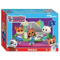 Пазл &laquo;Мультфильмы: Ми-ми-мишки. Сказочный патруль&raquo;, 54 элемента, МИКС