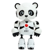 Робот &laquo;Пэнди&raquo;, запись голоса, реагирует на прикосновение, световые и звуковые эффекты, металлический