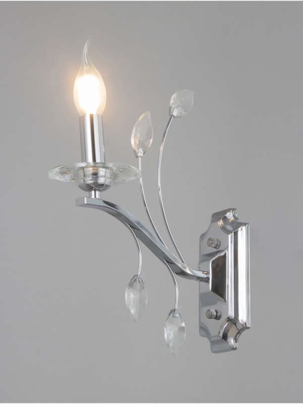 Бра "Валенсия" 1хЕ14 40Вт хром