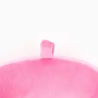 Подушка для путешествий бархатная формовая "Самолет", розовая