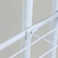 Подставка для цветов Greengo, 7 полок, 43 &times; 22 &times; 126 см, напольная, металл, белая