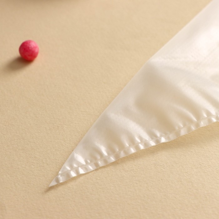 Набор кондитерских одноразовых мешков 25 шт, 40 см, цвет прозрачный