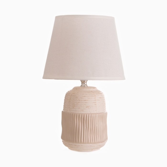 Лампа настольная "Дарианна" 1х40Вт Е14 бежевый 29х20х32,5