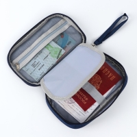 Органайзер для документов &laquo;Путешествие-всегда хорошая идея&raquo;, синий, 19 х 13 см.