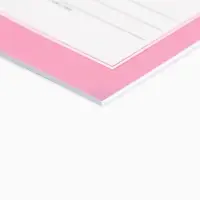 Сертификат о профилактических прививках А6, 24 страницы 10.5&times;14.8 см &laquo;Розовый&raquo;