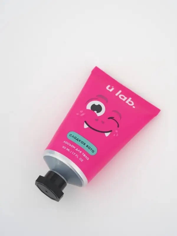 Лосьон для тела детский &laquo;Монстрики&raquo;, аромат сладкая вата, ULAB