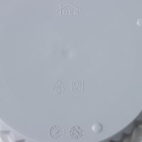 Кашпо для цветов со вставкой &laquo;Волна&raquo;, 8 л, d=25 см, h=21,5 см, цвет серый