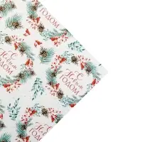 Упаковочная бумага на новый год &laquo;Венки&raquo;, 50 х 70 см, глянцевая