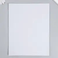 Клейкая лента двухсторонняя "Круглый белый" диаметр 0,8 см на листе 414 шт