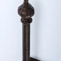 Сувенир чугун держатель д/полотенец "Узор" 10х8х32 см