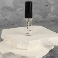 Флакон для парфюма, с распылителем, 5 мл, фасовка - 10 шт., чёрный, прозрачный