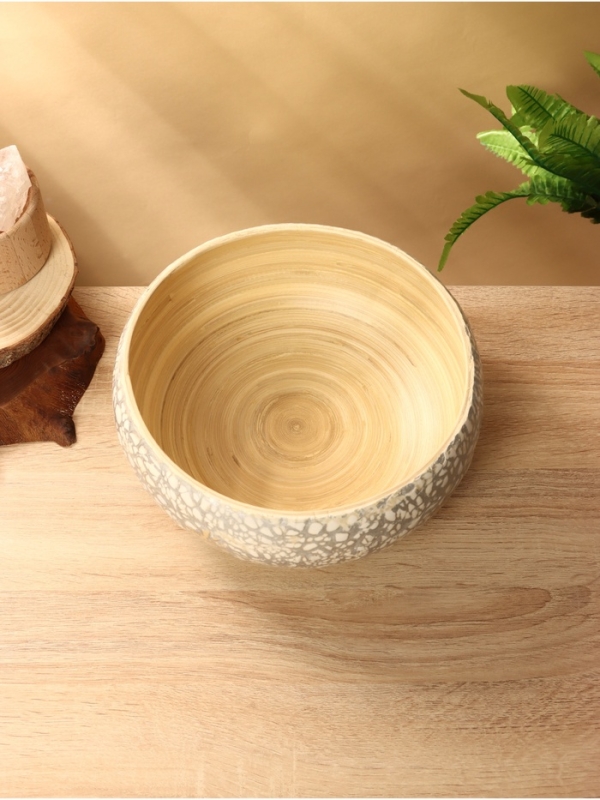 Салатник 24х24х10 см, бамбук