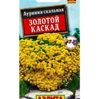 Семена цветов Ауриния скальная Золотой каскад , Ц/П,0,05 г