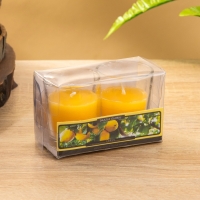 Набор свечей "DAZZLE CANDLE" 70 гр, лимон
