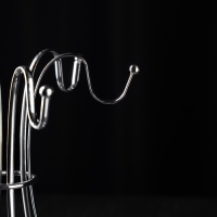 Подставка для кружек Доляна, на 6 предметов, 21&times;21&times;25 см, цвет хромированный