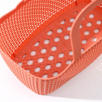 Корзина - сумка для хранения &laquo;Лукошко&raquo;, пластик, 29&times;15&times;24,5 см, цвет МИКС