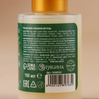 Гель для душа, 100 мл, аромат булочки с корицей, Новый Год