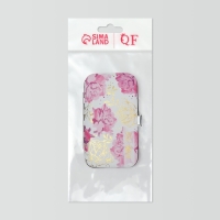 Набор маникюрный &laquo;Нежные пионы&raquo;, 7 предметов, в футляре