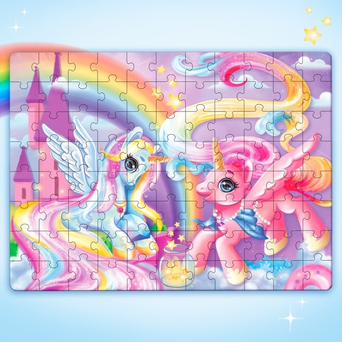 Пазлы светящиеся &laquo;Страна волшебства&raquo;, 88 деталей