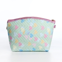 Сумка детская для девочки на молнии, цвет зелёный