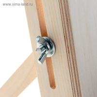 Мольберт настольный &laquo;Студийный&raquo;, 650 x 450 x 560 мм, с планшетом 450 x 480 мм (возможность разместить холст 60 x 80 см), с бегунком, Calligrata