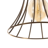 Светильник BayerLux "Анетта" Е27 40Вт золото 16х16х23-123см