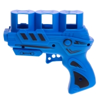 Пистолет &laquo;Молния&raquo;, детский, стреляет дисками, 17 см, цвет МИКС