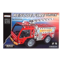 Конструктор металлический &laquo;Пожарная машина&raquo;, 292 детали