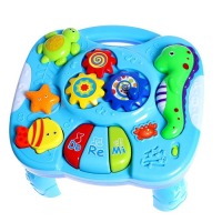 Детский столик 3 в 1 для малышей &laquo;Морское приключение&raquo;, световые и звуковые эффекты