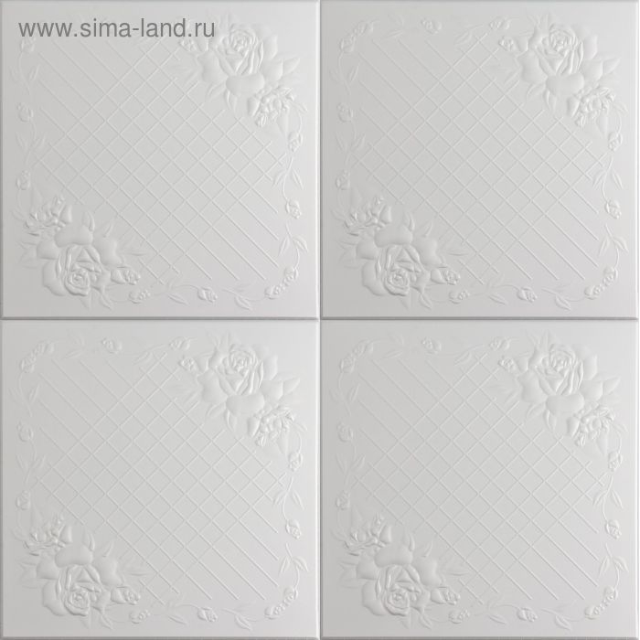 Плита потолочная "Роза"